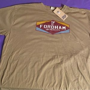 Fordham University Hunter Green 2XL Blue 84 T-Shirt Brand New W Tags